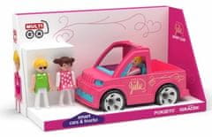Igráček MultiGO Trio Julie sport club - auto pro holčičky s figurkami