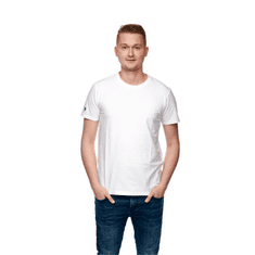 Bílé Basic tričko pánské z BIO bavlny, S