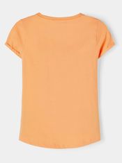 Name it Oranžové holčičí tričko s potiskem name it Vix 116