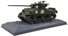 Motor City Classics M4A3(76)W Sherman, US Army, 4th Armored Division, Bastogne, Belgie, prosinec 1944, 1/43