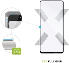 FIXED Ochranné tvrzené sklo Full-Cover pro Samsung Galaxy A53 5G, lepení přes celý displej FIXGFA-874-BK, černé