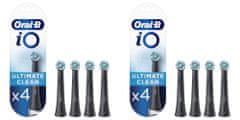 2x Oral-B iO Ultimate Clean černé kartáčkové hlavy