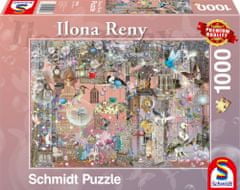 Schmidt Puzzle Růžová krása 1000 dílků