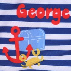 Peppa Pig Chlapecké červené a tmavě modré plavky George, Peppa Pig, 92 - 98