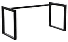 STEMA Nastavitelný rám stolu NY-131A - délka nastavitelná v rozmezí 120-180 cm, noha s profilem 60x30 mm a hloubkou 80 cm, výška 72,5 cm, barva černá