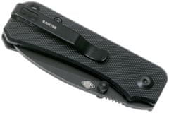 Civilight C19068S-2 Baby Banter Black Stonewashed kapesní nůž 6 cm, celočerná, G10