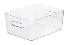 SMARTSTORE Úložný box "Compact Clear L", průhledný, plast, 15,4 l, 11090