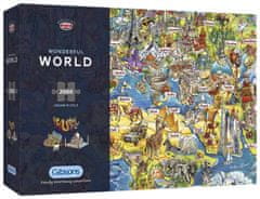 Gibsons Puzzle Úžasný svět 2000 dílků