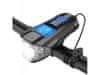 Falcon Voděodolné LED světlo na kolo USB