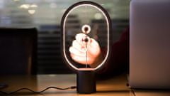 Design Nest HENG Balance Lamp Ellipse mini USB-C - šedá Světlo USB s levitujícím spínačem