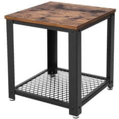 Houseland Konferenční stolek Benton hnědý/černý