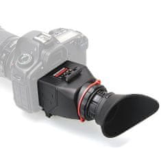 Kamerar QV-1 hledáčková lupa 2,5x k LCD displeji 3 - 3,2 " pro digitální zrcadlovky