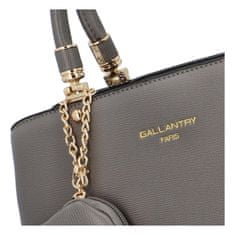 Gallantry Paris Elegantní dámská koženková kabelka do ruky Sirina, šedá