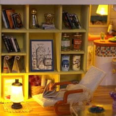 HABARRI Miniatura domečku DIY LED, kreativní sada, Sestavte si ji sami
