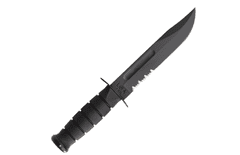 KA-BAR® KB-1214 Black Utility taktický nůž 17,9cm, černá, Kraton, pouzdro Kydex