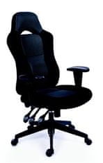 MAYAH Executive židle, MaYAH, "Racer", černá/šedá, 11187-01 BLACK/GRAY