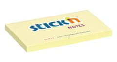 HOPAX Samolepící bloček Stick'n 21009 | 127x76 mm, 100 lístků, pastelově žlutá