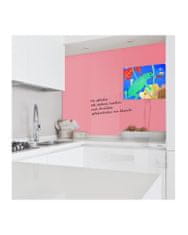 SMATAB® skleněná magnetická tabule ružová perlová 40 × 60 cm