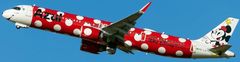 PHOENIX Airbus A321-251NX, Azul Linhas Aéreas Brasileiras, "Minnie Mouse - Walt Disney World", "Minnie Mouse nas nuvens", Brazílie, 1/400