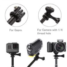 Tech-protect Monopad selfie tyč na GoPro Hero, černá