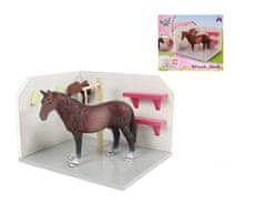 Kids Globe Box pro koně dřevěný 18x12x15 cm 1:24 v krabičce