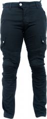 SNAP INDUSTRIES kalhoty jeans CARGO černé 30