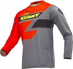 Kenny dres TRACK 19 dětský černo-žluto-oranžovo-šedý 2XS