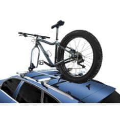 Menabo Střešní nosič na 1 jízdní kolo Pro Tour - aluminium / zamykací / pro karbonové rámy a Fatbike