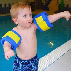 AGAMA Dětské plavecké rukávky EVA od 1 roku růžová