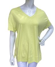 VERPASS citrónově zelenkavé tričko Velikost: 42