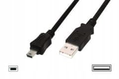 Assmann Kabel USB - miniUSB typ B 1,8m