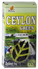 Milota Ceylon green OP 70g Listový čaj zelený