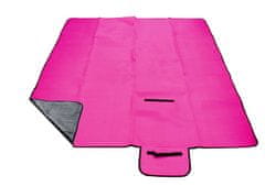CALTER Pikniková deka CALTER STADY, 170x150 cm, růžová