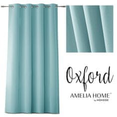AmeliaHome Závěs Oxford modrý, velikost 140x250