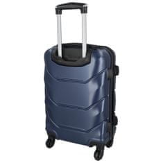RGL Cestovní pilotní plastový kufr Sonrado vel. S, tmavě modrá
