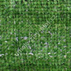 FRANCE GREEN Umělý živý plot listantý RŮŽE, role výška 2m x délka 3m, 6m2