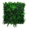 Greeny Umělá živá zelená stěna JUNGLE, 50 x 50cm