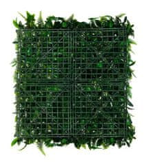 Greeny Umělá živá zelená stěna JUNGLE, 50 x 50cm