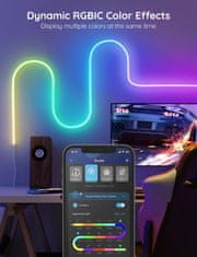 Neon SMART ohebný LED pásek - RGBIC - 5m