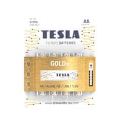 Tesla Batteries TESLA AA GOLD+ Alkaline 4 ks blistr LR06 NEW