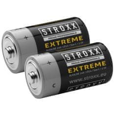 STROXX Alkalické baterie typu C (LR14), 2ks