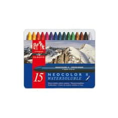 Caran´d Ache Olejové pastely "Neocolor II", 15 různých barev, 7500.315 