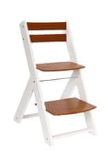 Wood Partner Rostoucí židle VENDY bílá-třešeň