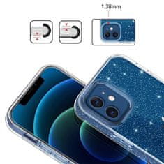 MobilPouzdra.cz Kryt Glitter pro Samsung Galaxy A52 4G/A52S 5G , barva stříbrná
