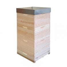 Bioúly Včelí úl 39x24 - sestava 3 nástavky cinkované, Borovice vejmutovka