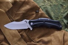 Mr. Blade HT-1 stonewash D2 60-61 HRC nůž