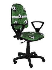 artofis dětská židle Bred fotbal zelená