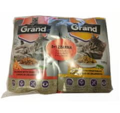 GRAND deluxe Cat mix, kapsička 100 g (6 pack)