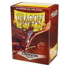 Dragon Shield jednobarevné obaly - Matte Crimson (100 ks)