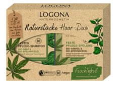 LOGONA Logona, Sada přírodní vlasové kosmetiky, bio konopí a bio kopřiva, 1 kus